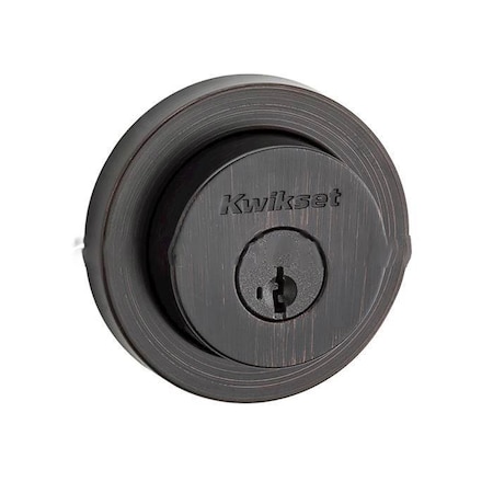 Kwikset Milan Single Cylinder Deadbolt 158-RDT-11P-SMT-RFAL-RCS